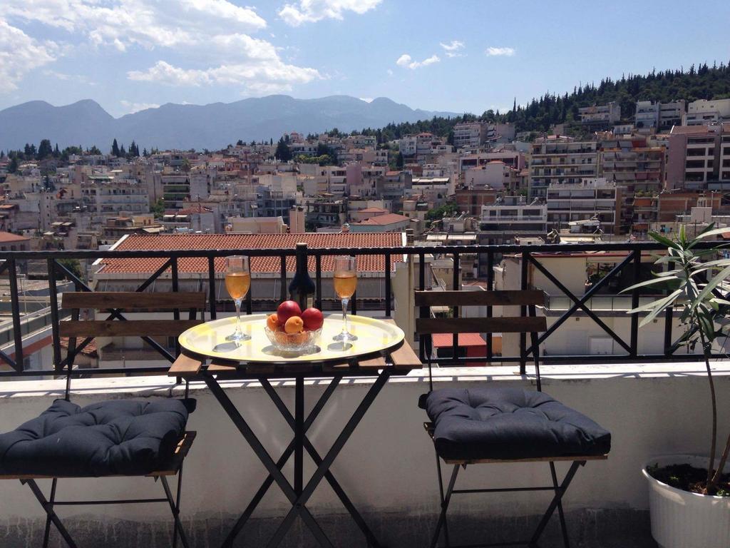 Cozy Loft - Best View Of The City Lamía Dış mekan fotoğraf